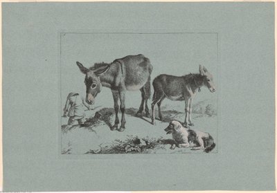 Planche 5, fra sættet med 12 pastoralscener af Francesco Londonio