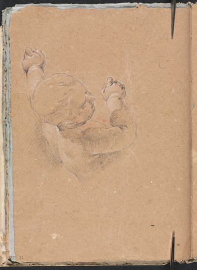 Verona Skitsebog: Putto side 22, 1760. af Francesco Lorenzi