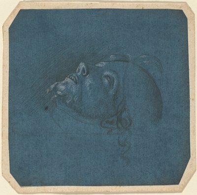 Hoved af Johannes Døberen af Francesco Marmitta