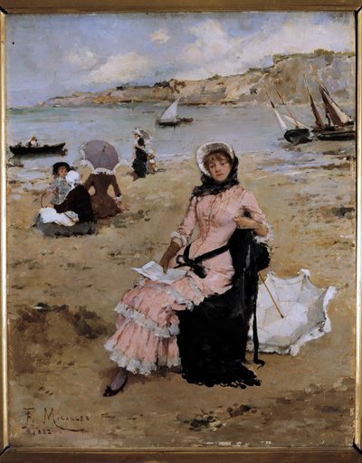 På stranden af Francesco Miralles Galaup