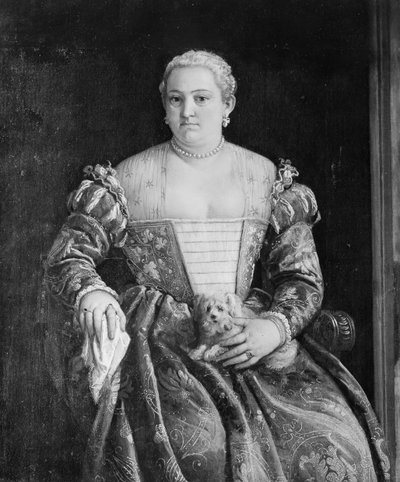 Portræt af en kvinde. af Francesco Montemezzano