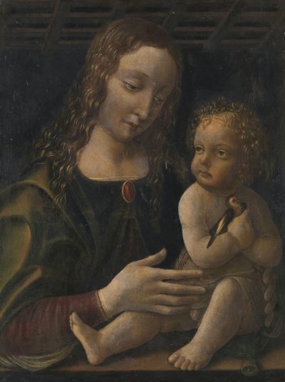 Jomfru og Barn af Francesco Napoletano (attributed to)