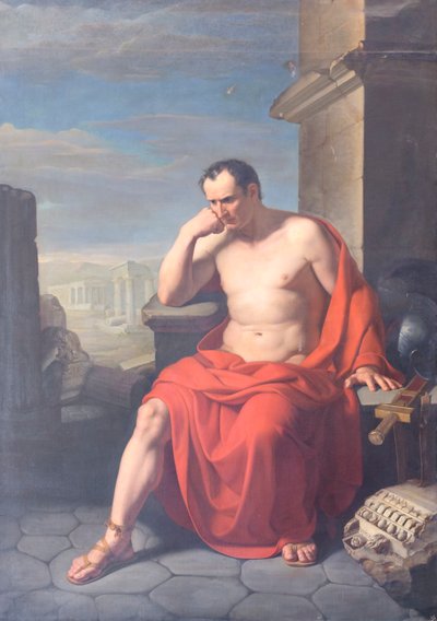 Marius sidder på ruinerne af Karthago, Francesco Oliva af Francesco Oliva