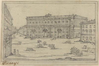 Palazzo della Consultà af Francesco Piranesi