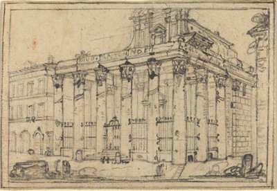 Antoninus og Faustinas tempel af Francesco Piranesi