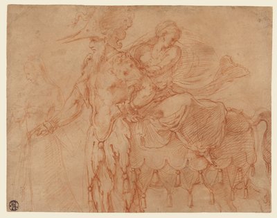 Kentaur og Lapith af Francesco Primaticcio