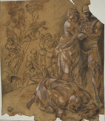 Agamemnons tilbagevenden af Francesco Primaticcio