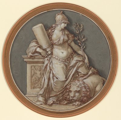 Allegori om styrke af Francesco Rosaspina