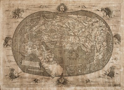 Planisphere (Landau Endelig) af Francesco Rosselli