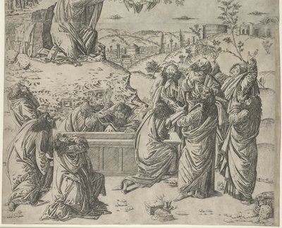 Jomfruens antagelse, ca. 1495. af Francesco Rosselli
