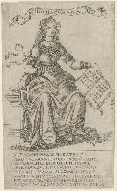 Den cumeiske sibylle af Francesco Rosselli