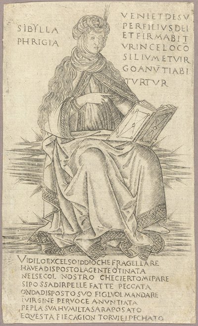 Den frygiske sibylle af Francesco Rosselli