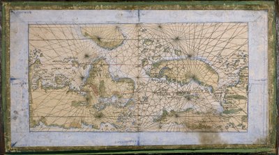 Verdens planisfære af Francesco Rosselli