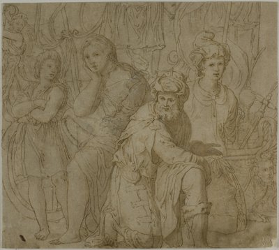 Del af The Truimph and Exploits of Furius Camillus af Francesco Salviati