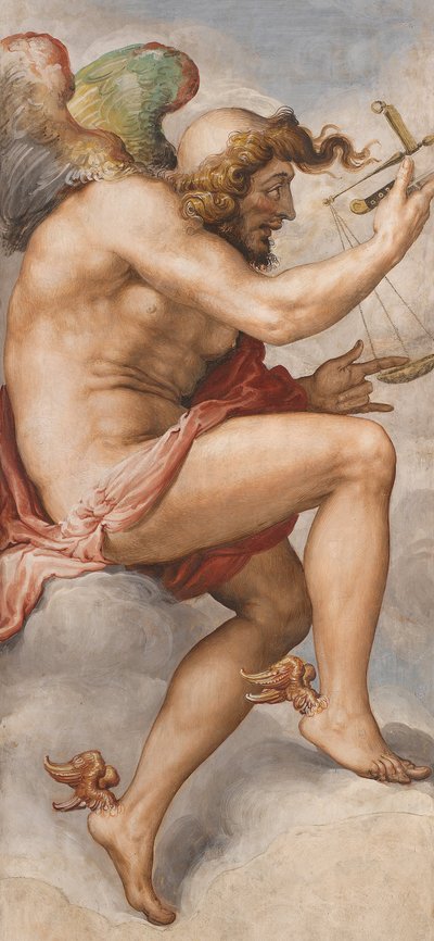 Tid som anledning (Kairos) af Francesco Salviati