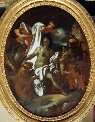 Allegory of Africa (olie på lærred) af Francesco Solimena