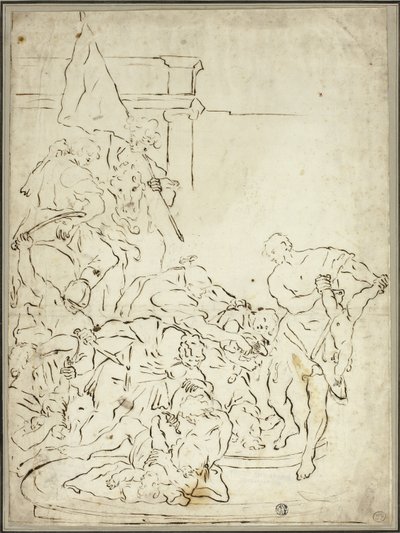 Massakren på de uskyldige af Francesco Solimena