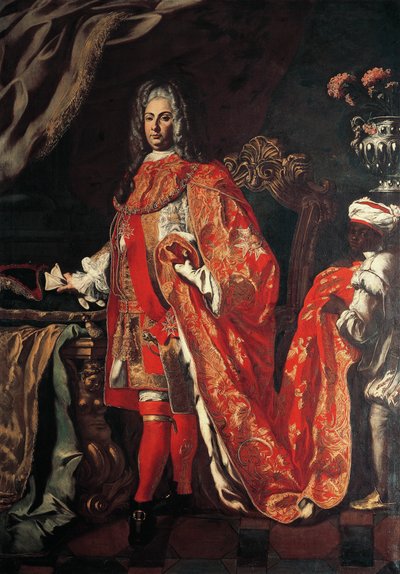 Portræt af Marzio Carafa, hertug af Maddaloni, af Francesco Solimena (1647-1747) af Francesco Solimena
