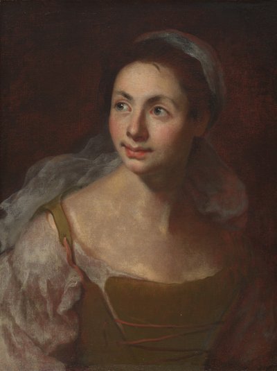 Portræt af en pige af Francesco Solimena