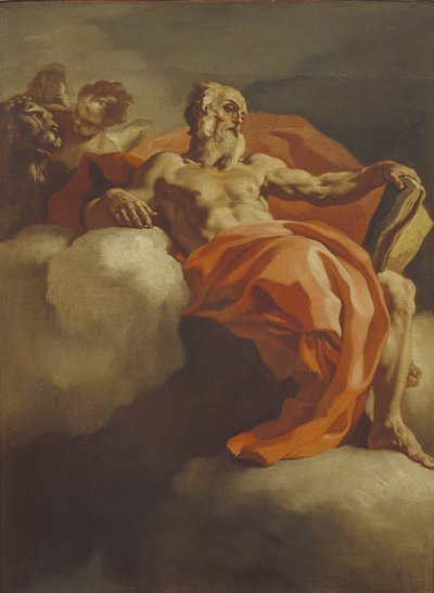 Sankt Jerome, ca 1693. af Francesco Solimena