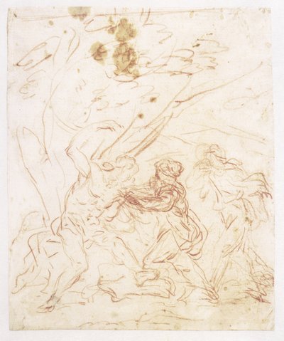 Sankt Sebastian plejet af Sankt Irene af Francesco Solimena