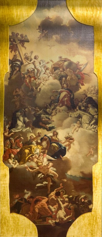 Der Triumph des Dominikanerordens af Francesco Solimena