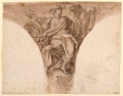 Afrika, Design for en Pendentive i dåbshallen i St. Peter