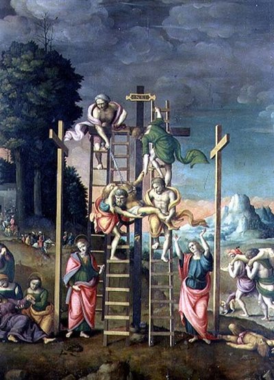 The Deposition of Christ, ca. 1518 (panel) af Francesco Ubertini Verdi Bachiacca