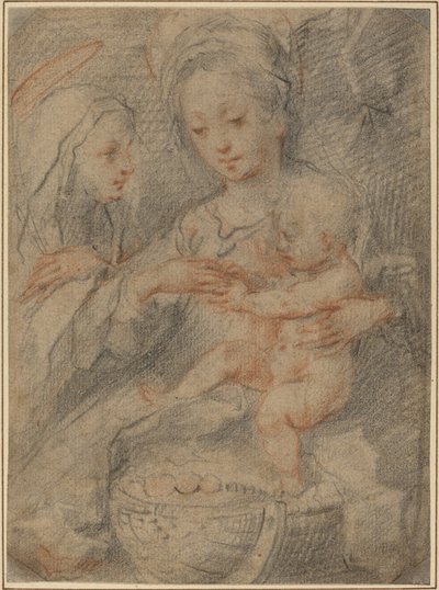 Sankt Catherines bryllup af Francesco Vanni