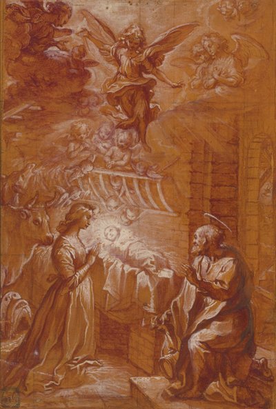 Die Geburt Christi af Francesco Vanni