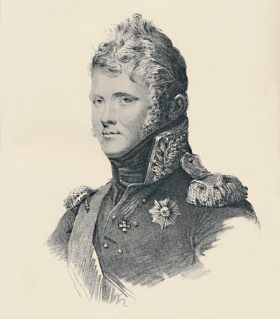 Alexander I, kejser af Rusland, c1800, 1896 af Francesco Vendramini