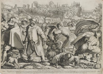 Il Bruttobuono (Gadekampen) af Francesco Villamena