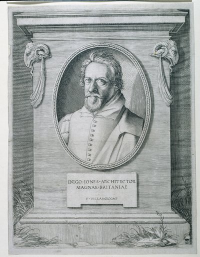 Inigo Jones (gravering) af Francesco Villamena