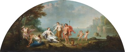 En Bacchus og Ariadne af Francesco Zuccarelli