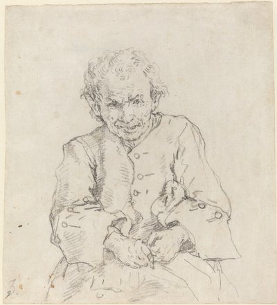 Siddende Bonde af Francesco Zuccarelli