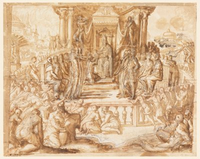 Studer for en fresco af Francesco de Rossi