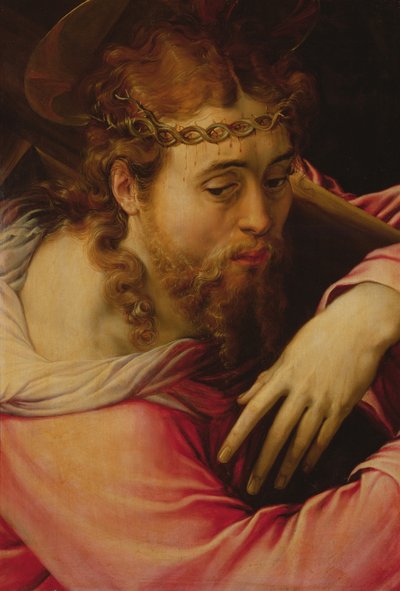 Kristus bærer korset af Francesco de Rossi Salviati Cecchino