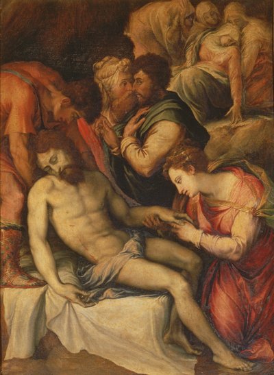 Kristi afsættelse af Francesco de Rossi Salviati Cecchino
