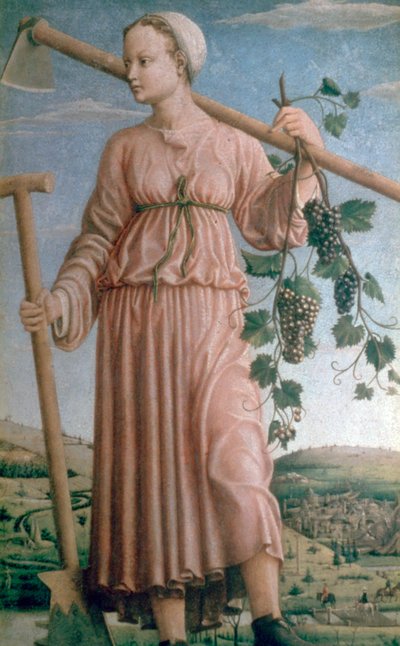 Allegori om efteråret, 1400-tallet af Francesco del Cossa