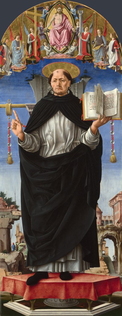 Saint Vincent Ferrer, ca. 1473-1475. af Francesco del Cossa