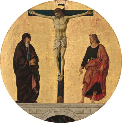 Korsfæstelsen, ca. 1473-74 af Francesco del Cossa