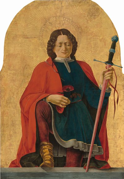 Sankt Florian, ca. 1473-1474 (tempera på poppeltavle) af Francesco del & Roberti Ercole de