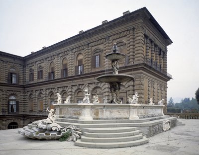 Udsigt over artiskokkens springvand af Francesco del Tadda