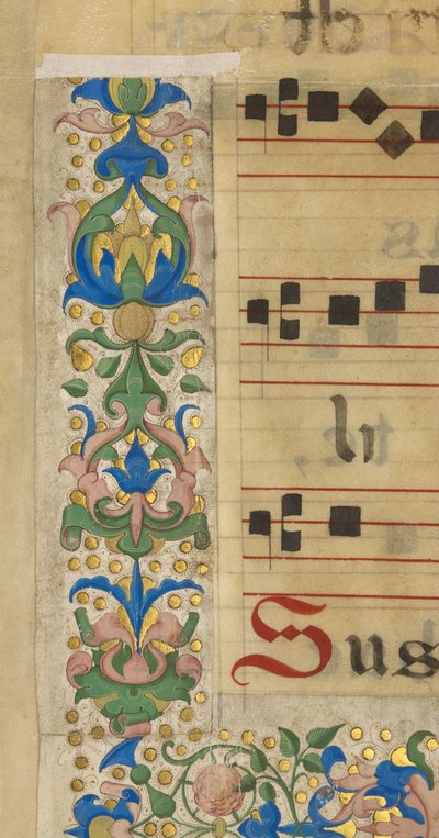 Dekorativ kant af Francesco di Antonio del Chierico