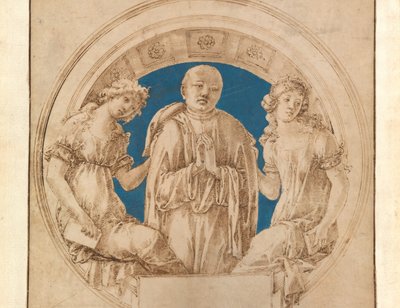Design til et vægmonument, ca. 1490. af Francesco di Giorgio Martini