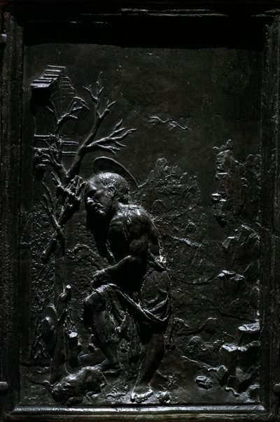 Saint Jerome Penitent, ca. 1470-75 (patineret bronze) af Francesco di Giorgio Martini