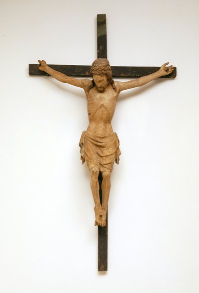 Corpus of Christ, 140010 (pil med polykrom dekoration) af Francesco di Valdambrino
