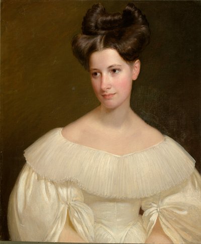 Mary Crowninshield Silsbee Sparks (fru Jared Sparks) (1809-1887) af Francis Alexander