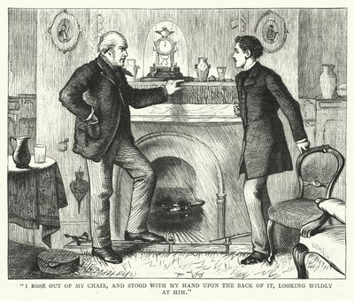 Illustration til store forventninger af Charles Dickens (gravering) af Francis Arthur Fraser