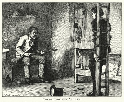 Illustration til Great Expectations af Charles Dickens (gravering) af Francis Arthur Fraser